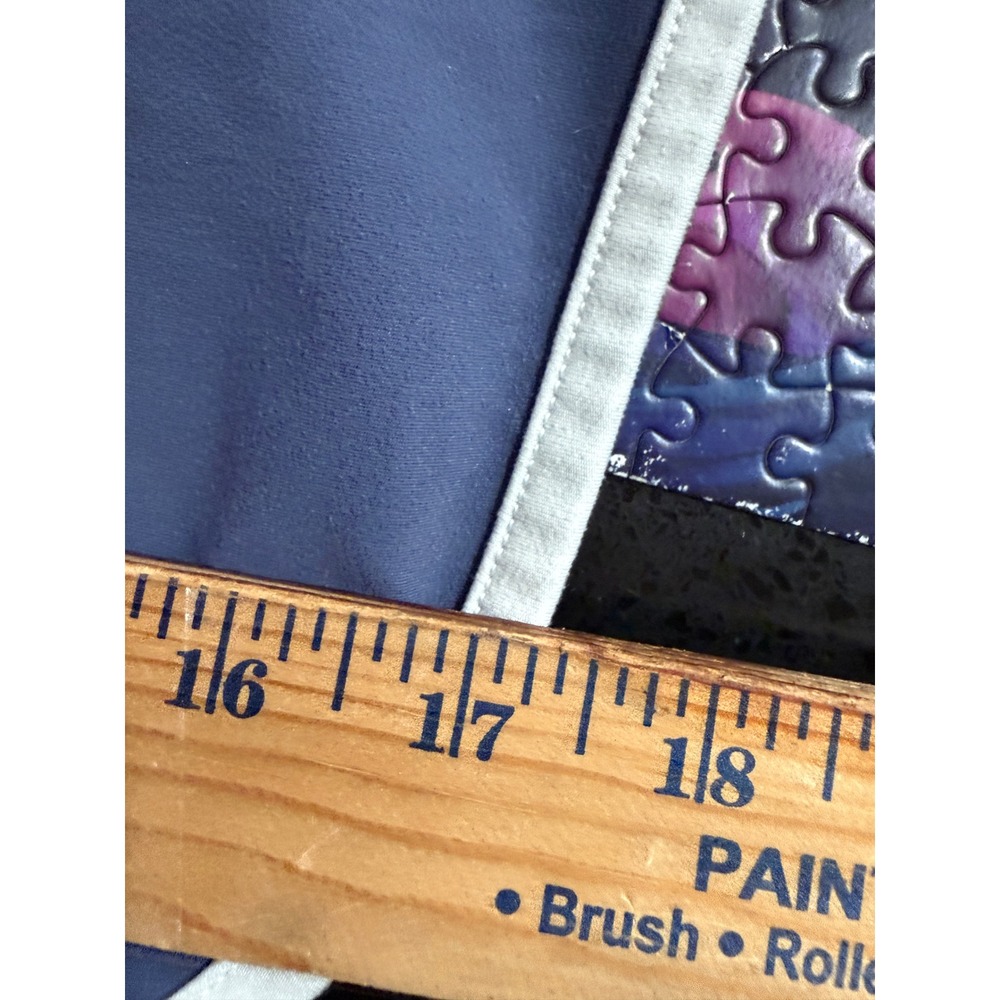 OFFLINE by Aerie Real Me Xtra Bike Shorts Blue High Rise Dolphin Hem Size Medium - Picture 5 of 7